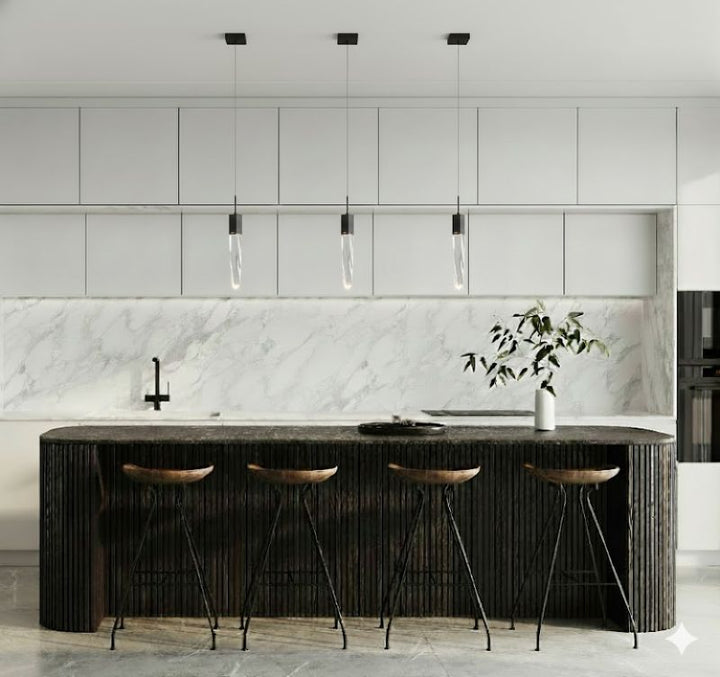 Frame Single Pendant Light with Clear Iceberg Crystal by Bethel - view 24