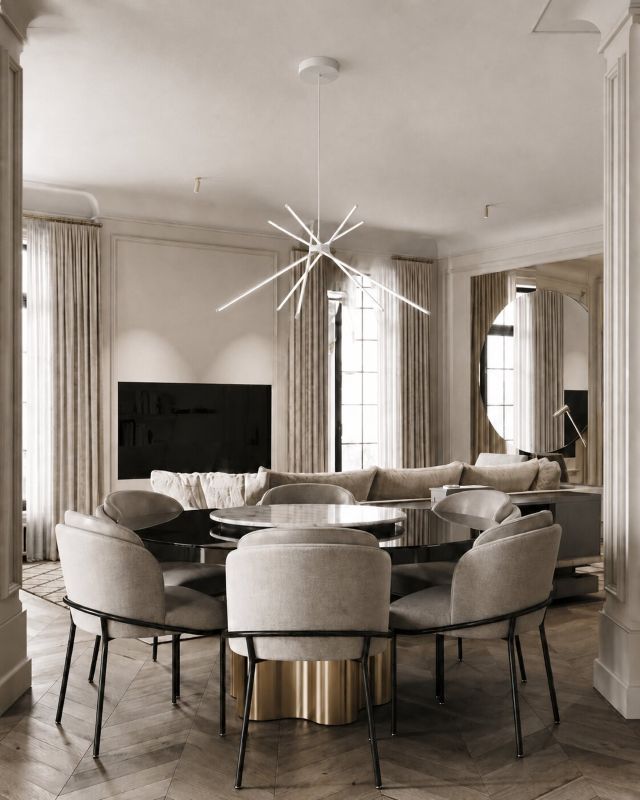 Matte White Match Stick LED Ceiling Fixture with Chrome Hardware by Bethel - view 6