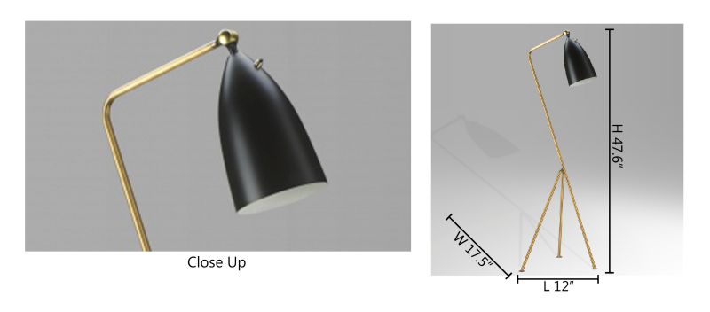 Floor Lamp (BEL01) by Bethel - view 2