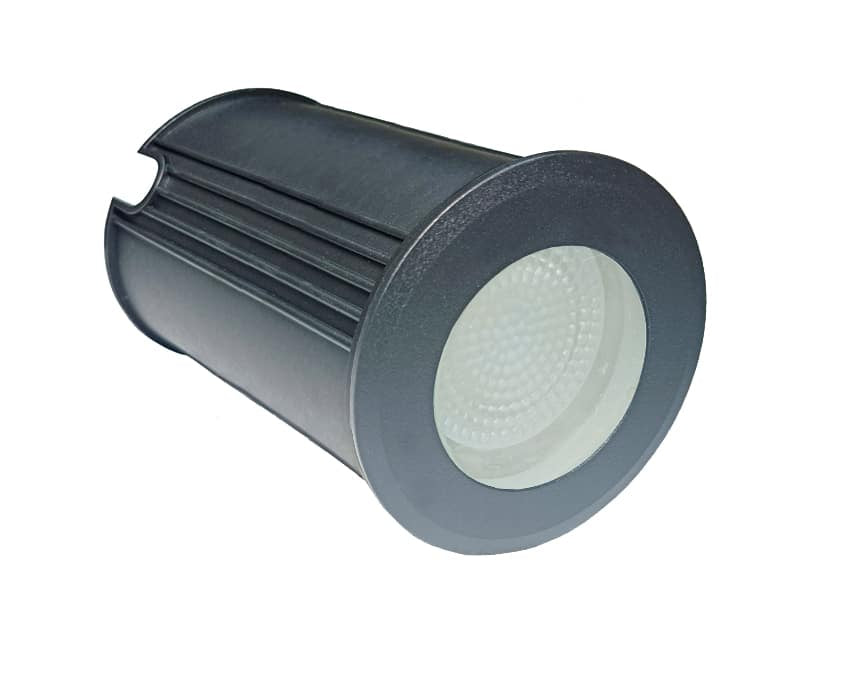 LED In-Ground Spot Light - 3CCT Adjustable in Sand Black by Votatec