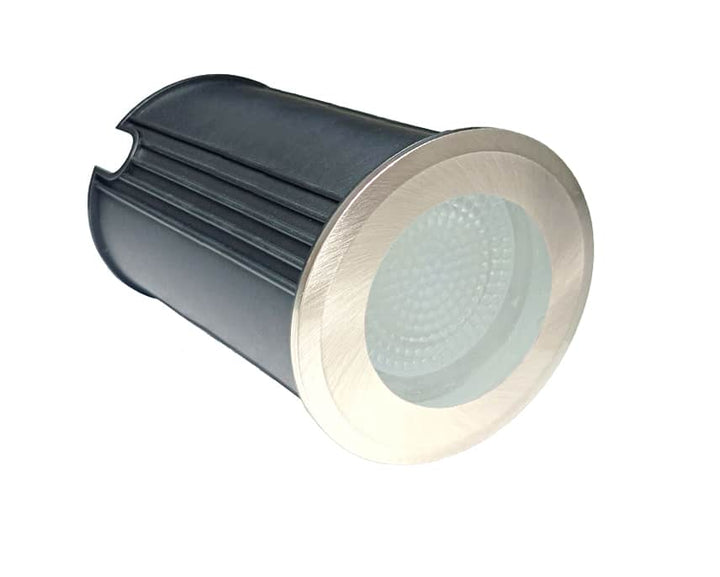 LED In-Ground Spot Light - 3CCT Adjustable in Brushed Nickel by Votatec