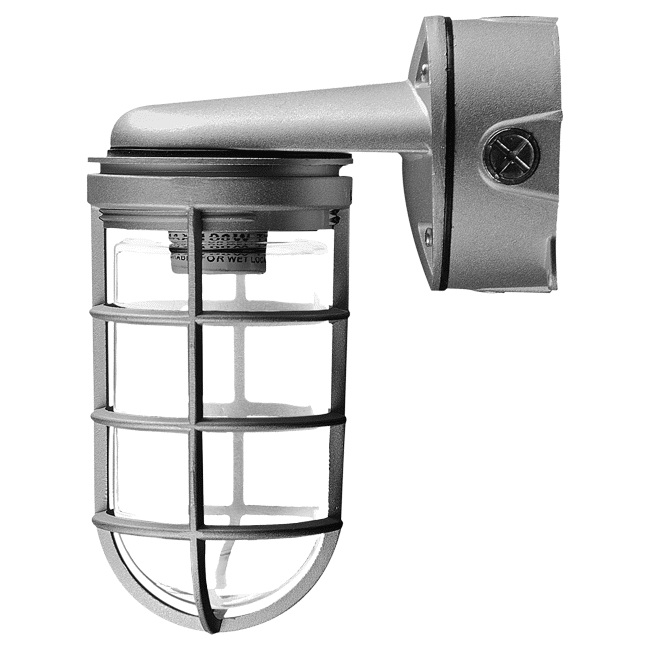 LED Cage Vapor-Proof Fixture - Wall Mount by Votatec