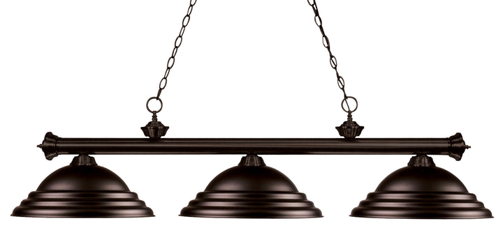 Riviera - 3 Light Billiard Light (200-3BRZ)