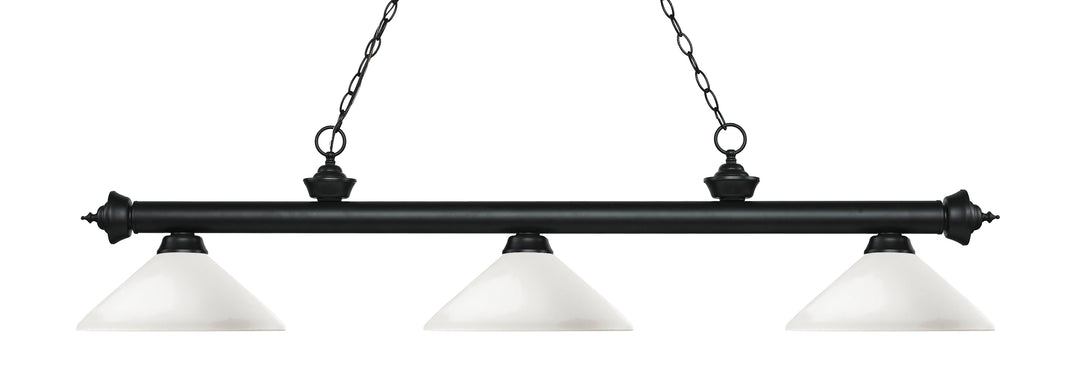 Riviera - 3 Light Billiard Light (200-3MB-AMO14)