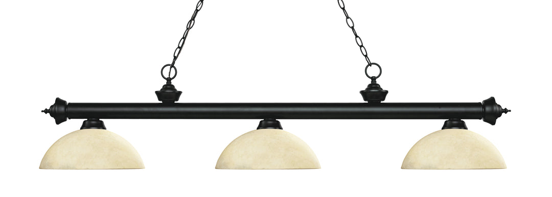 Riviera - 3 Light Billiard Light