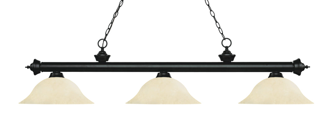 Riviera - 3 Light Billiard Light (200-3MB-GM16)