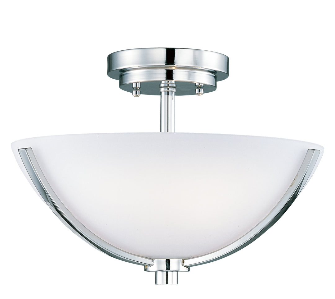 Rocco 3-Light Semi-Flush Mount Polished Chrome