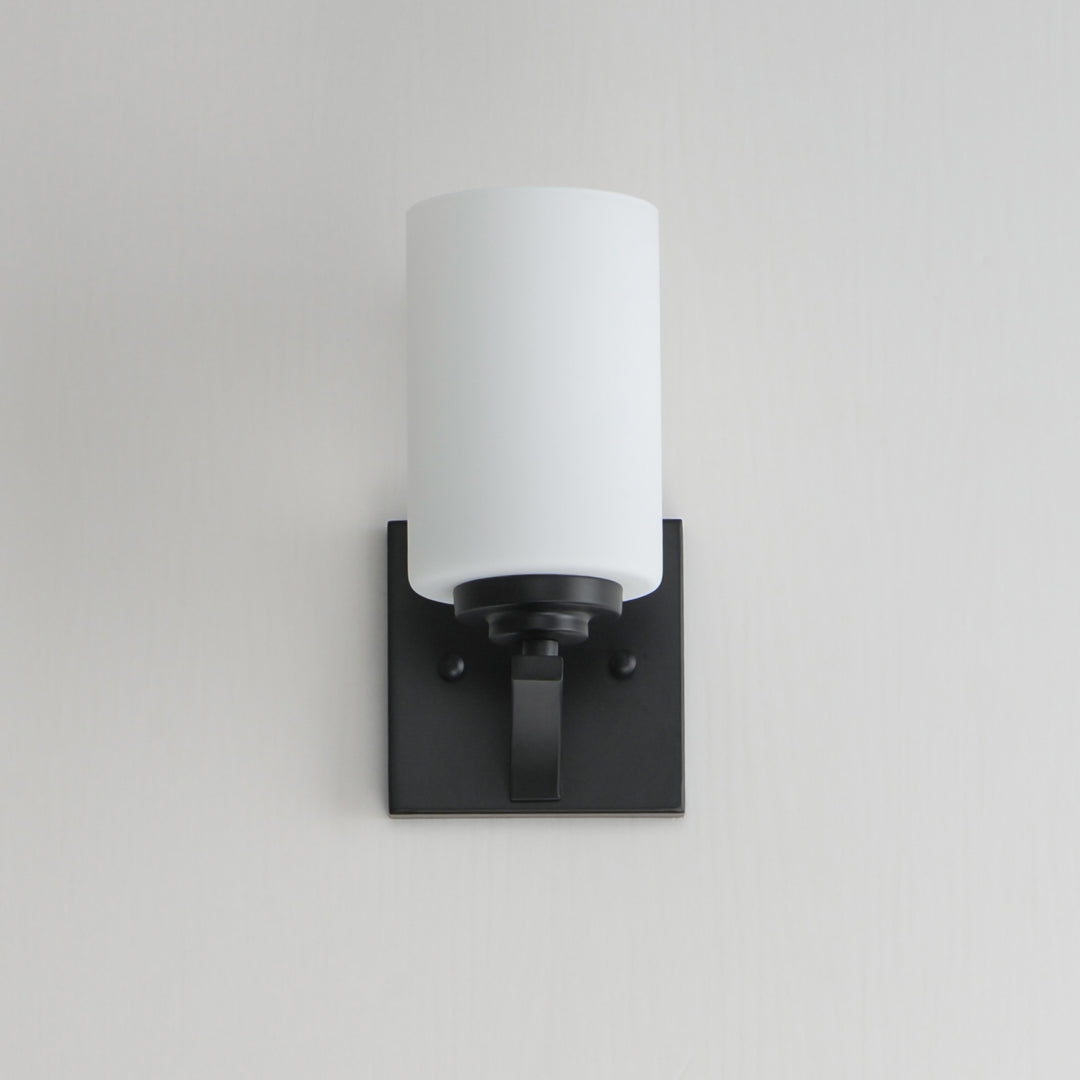 Deven 1-Light Wall Sconce Black alternate view