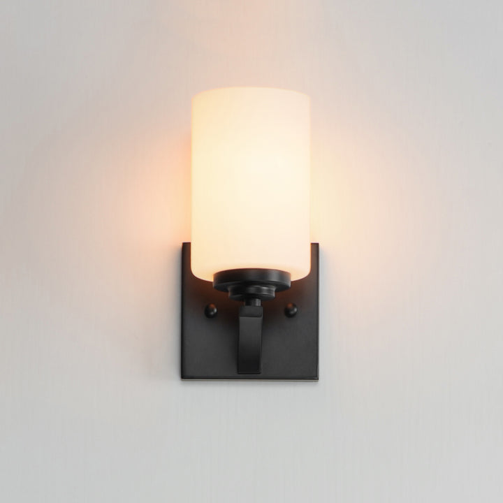 Deven 1-Light Wall Sconce Black alternate view