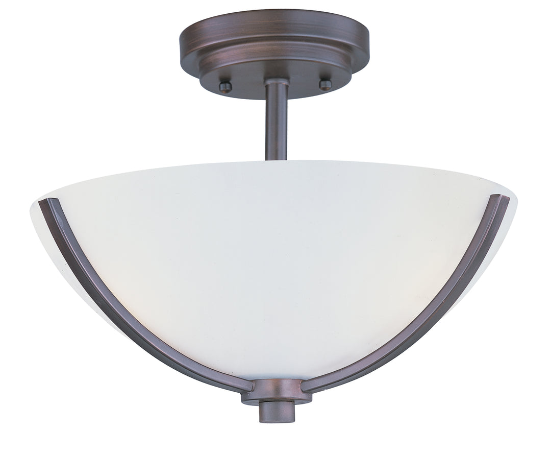 Deven 3-Light Semi-Flush Mount Oil Rubbed Bronze