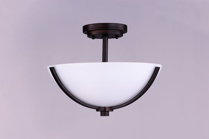 Deven 3-Light Semi-Flush Mount Oil Rubbed Bronze alternate view