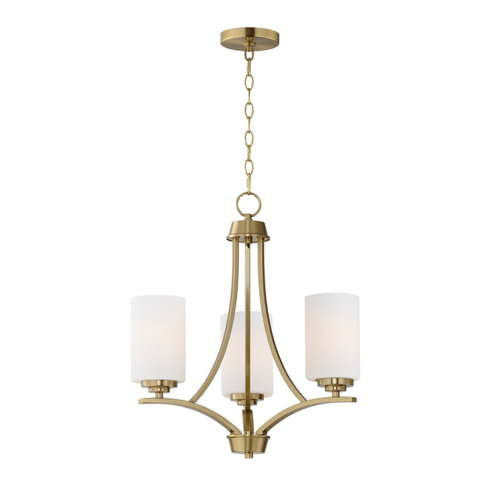 Deven Chandelier Satin Brass