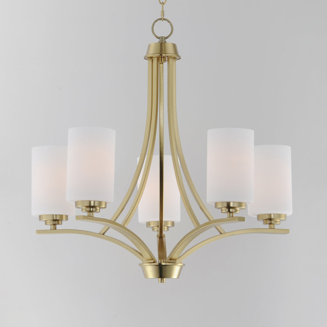 Deven Chandelier Satin Brass alternate view
