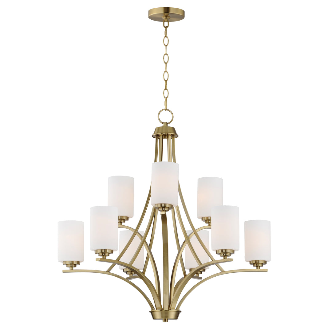 Deven Chandelier Satin Brass