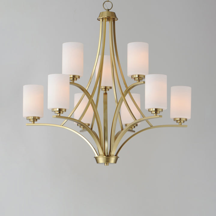Deven Chandelier Satin Brass alternate view