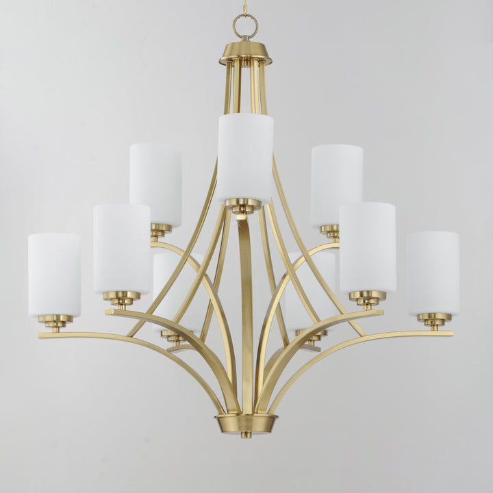 Deven Chandelier Satin Brass alternate view