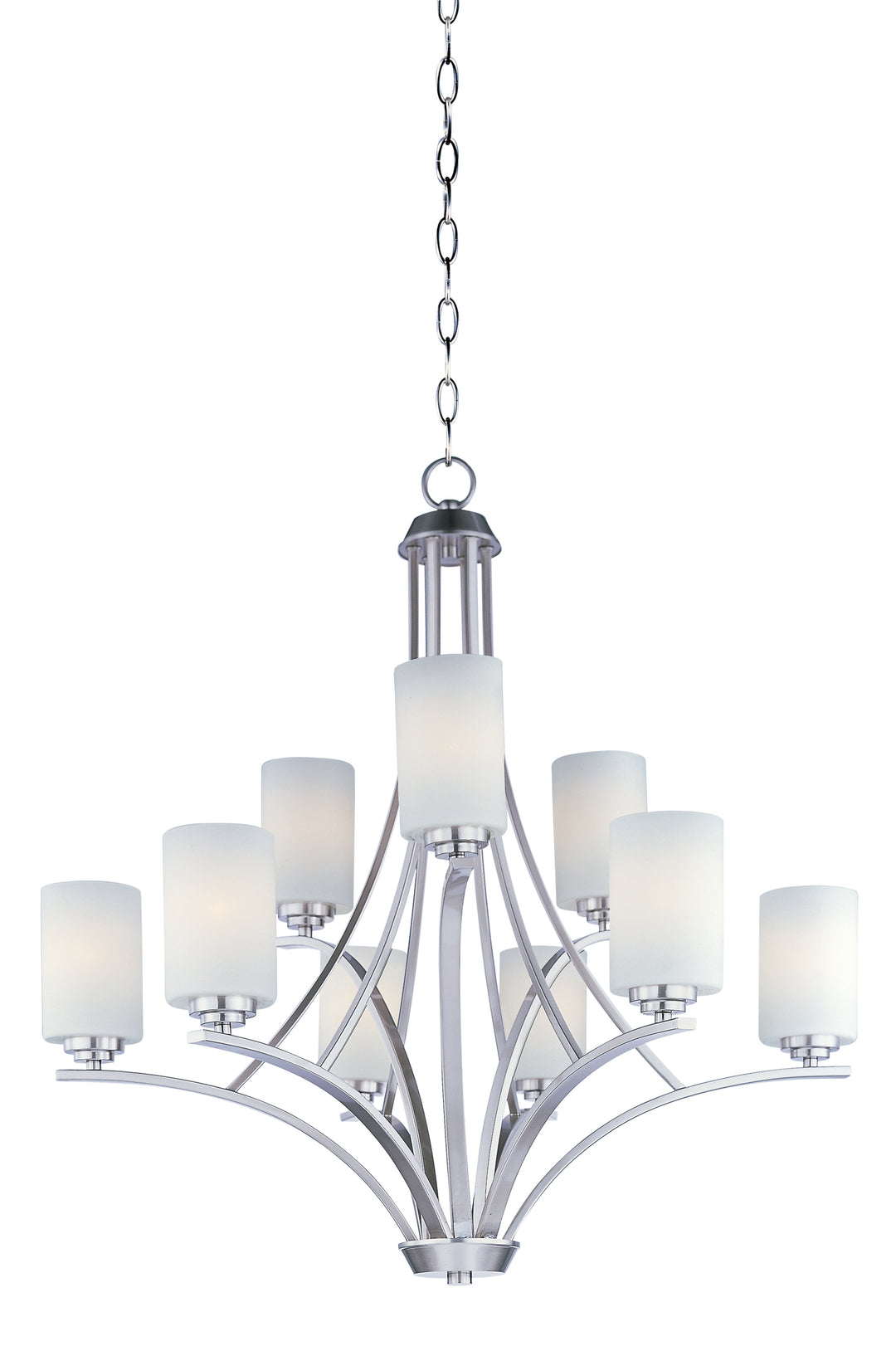 Deven Chandelier Satin Nickel