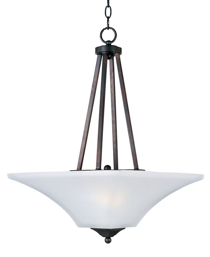 Aurora 2-Light Invert Bowl Pendant Oil Rubbed Bronze