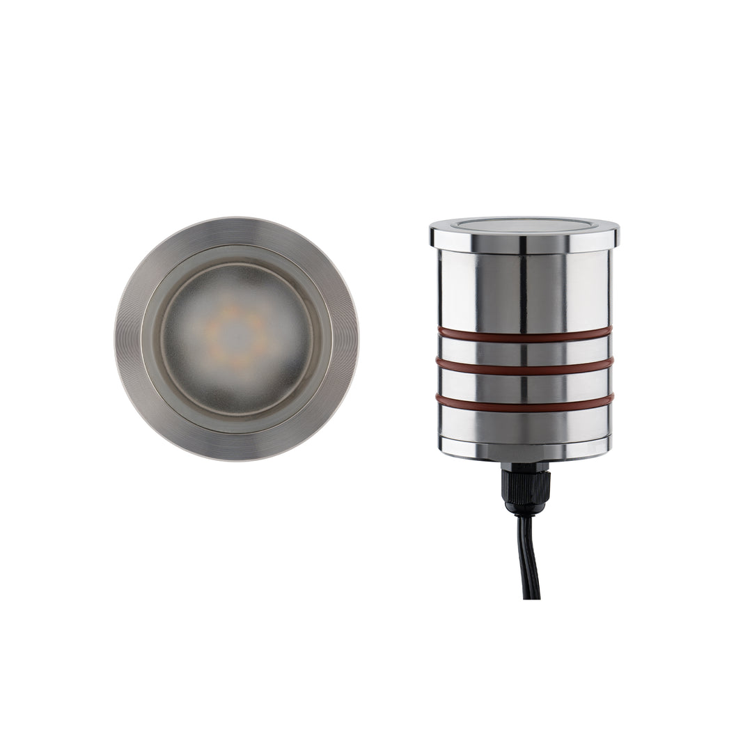 Round Slim Colorscaping in Stainless Steel by WAC Lighting