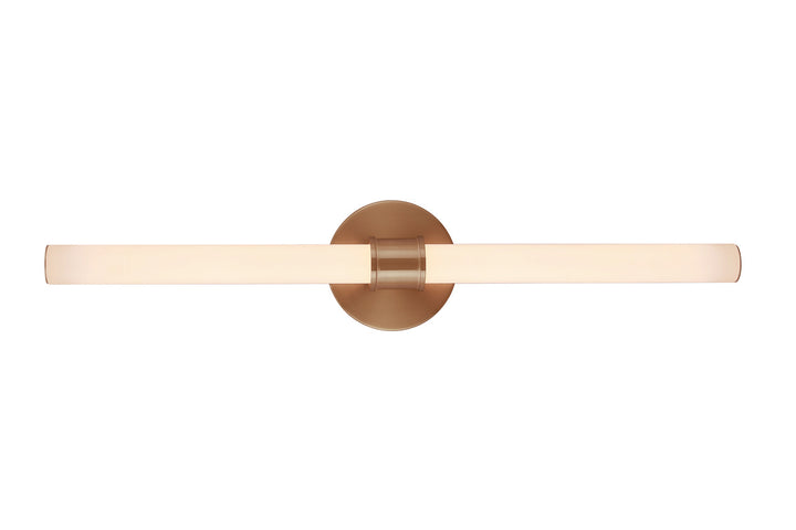 Alina LED Vanity Light in Satin Brass by Craftmade