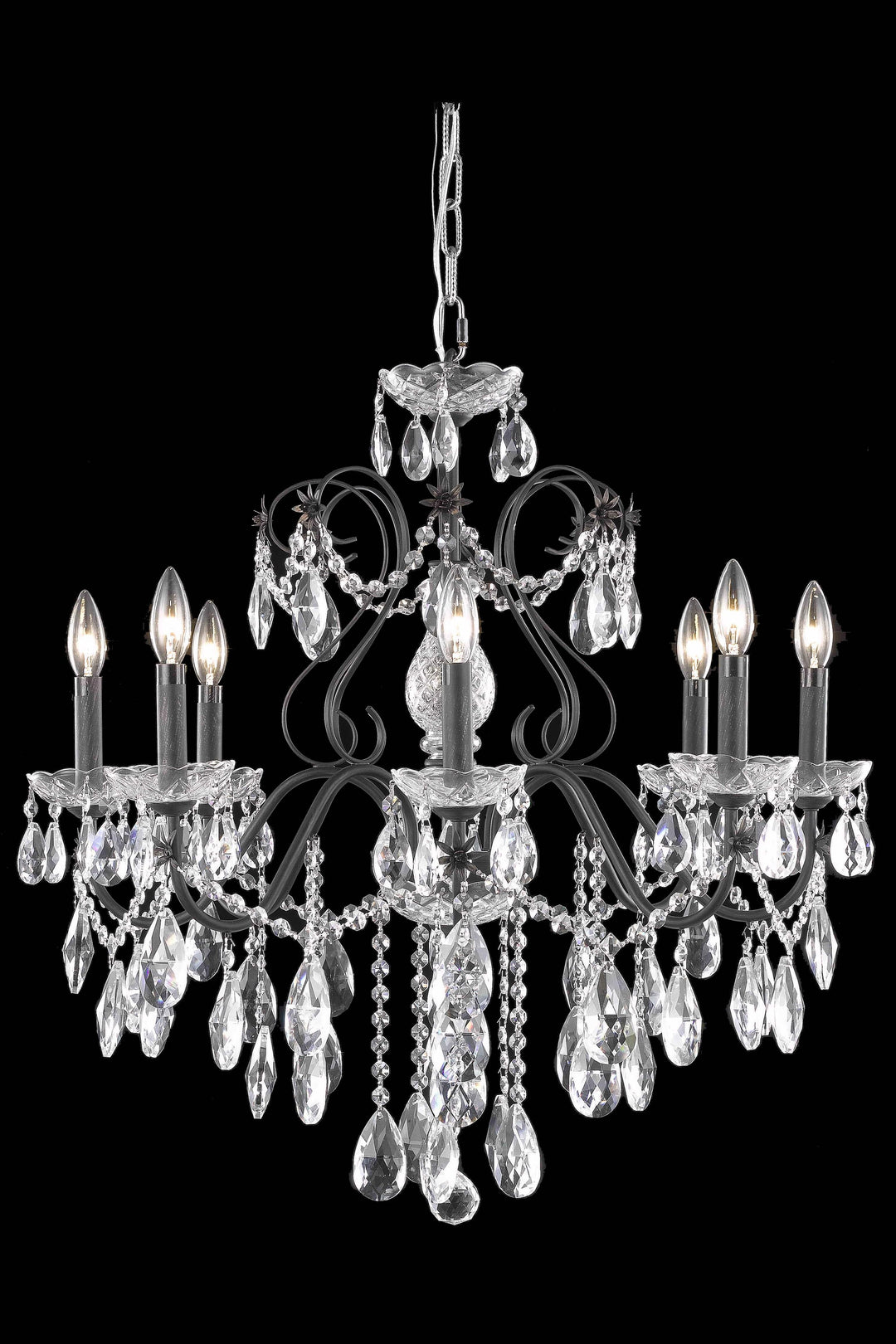 St. Francis Crystal Chandelier by Elegant - view 6