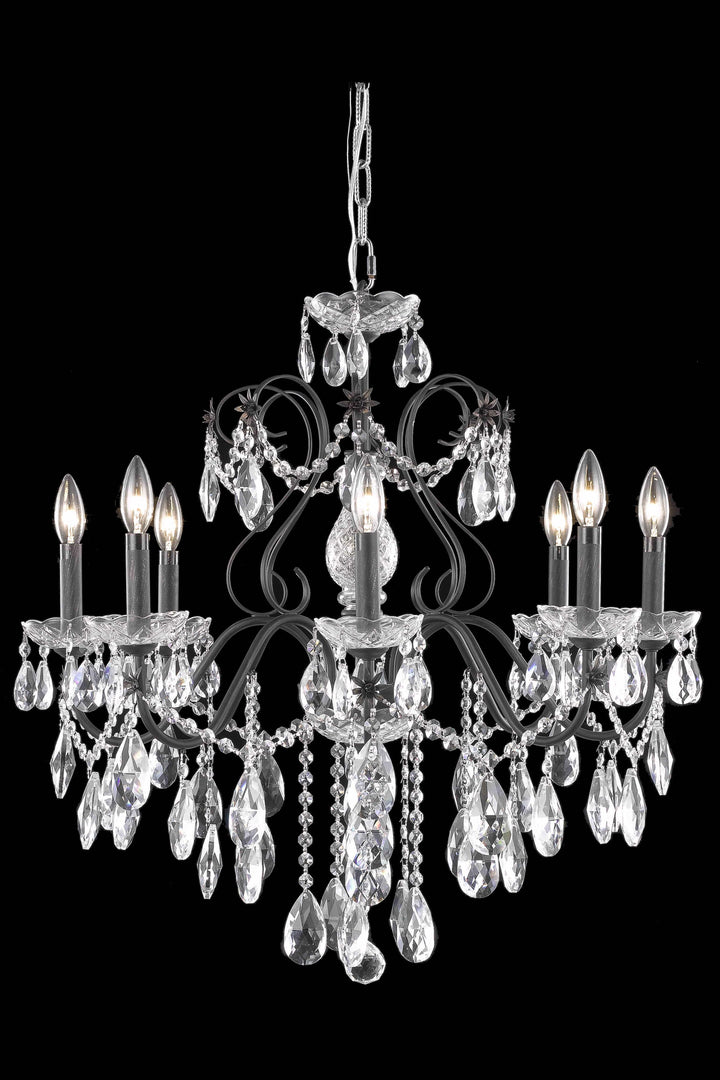 St. Francis Crystal Chandelier by Elegant - view 6
