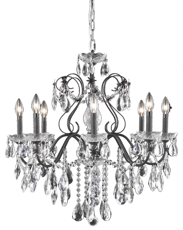 St. Francis Crystal Chandelier by Elegant - view 7