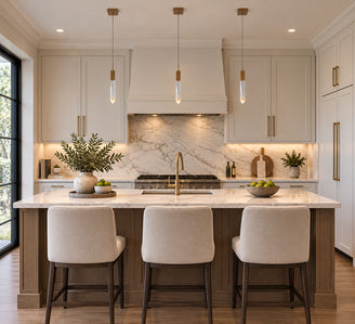 Frame Single Pendant Light with Clear Iceberg Crystal by Bethel - view 15