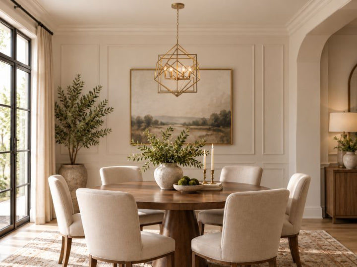 Interlocked Box Chandelier by Bethel - view 9