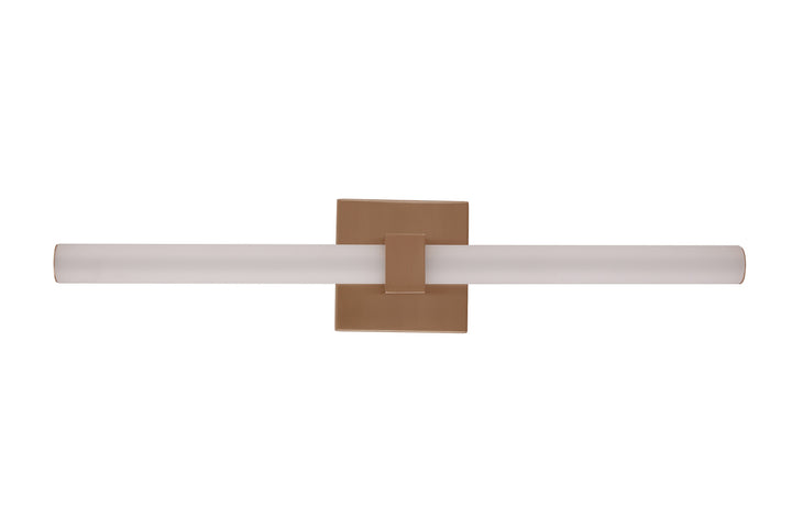 Linear LED Vanity Light in Satin Brass by Craftmade