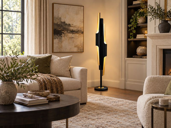 Matte Black Floor Lamp (CP09) by Bethel - view 5