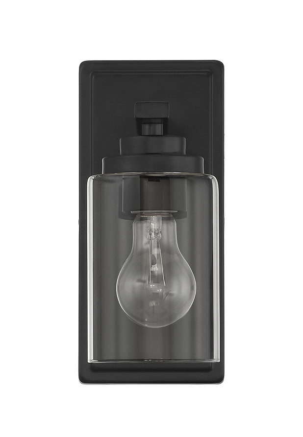 Clark Wall Sconce in Flat Black by Craftmade