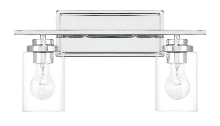 Clark Vanity Light in Chrome by Craftmade