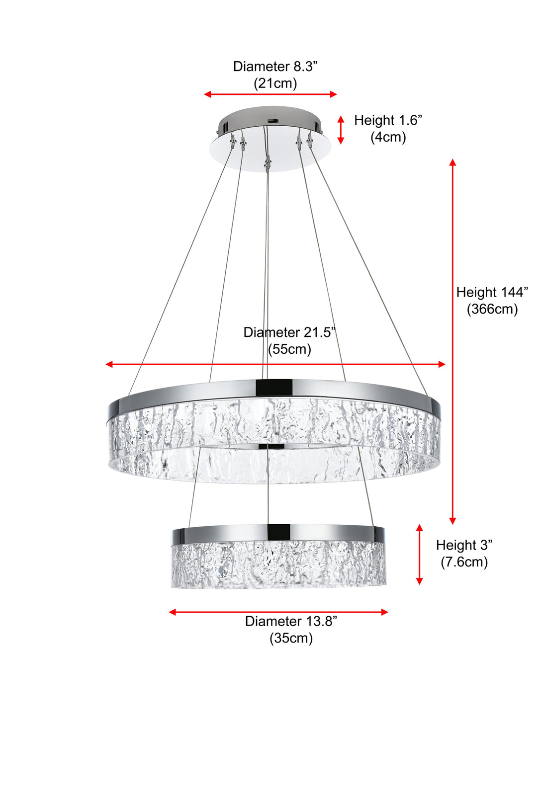 Linden Chandelier by Elegant - view 22