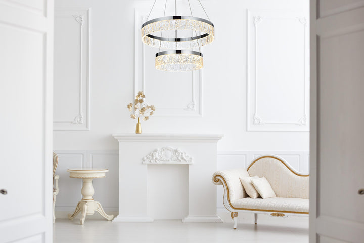 Linden Chandelier by Elegant - view 21