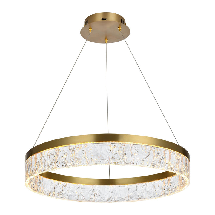 Linden Chandelier in Satin Gold by Elegant