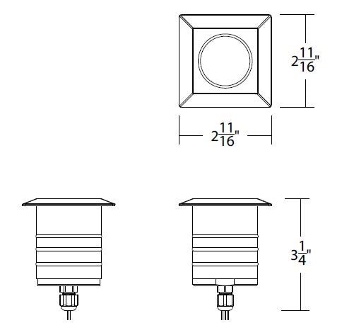 Square Colorscaping by WAC Lighting - view 6