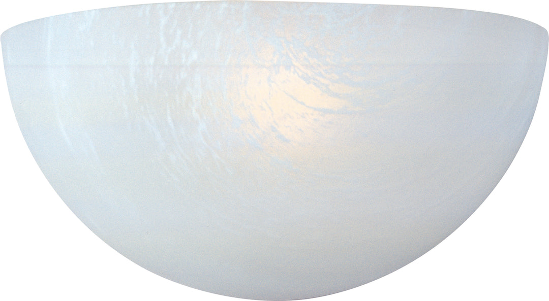 Essentials 1-Light Wall Sconce White (MRWT)
