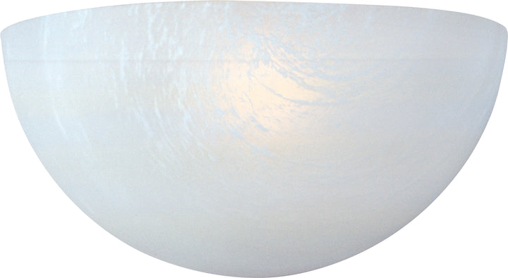 Essentials 1-Light Wall Sconce White (MRWT)