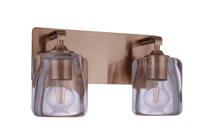 Andie Vanity Light in Satin Brass by Craftmade