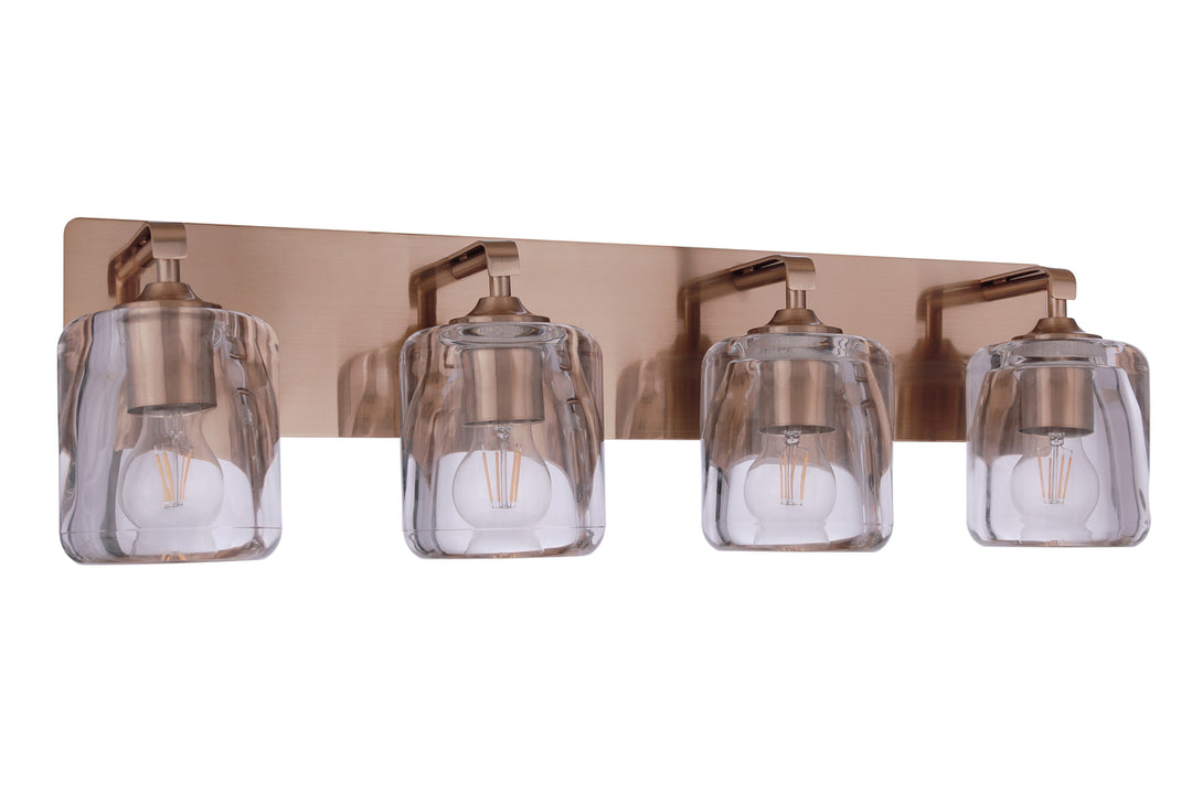 Andie Vanity Light in Satin Brass by Craftmade