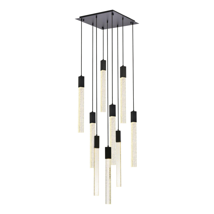 Weston Pendant in Black by Elegant