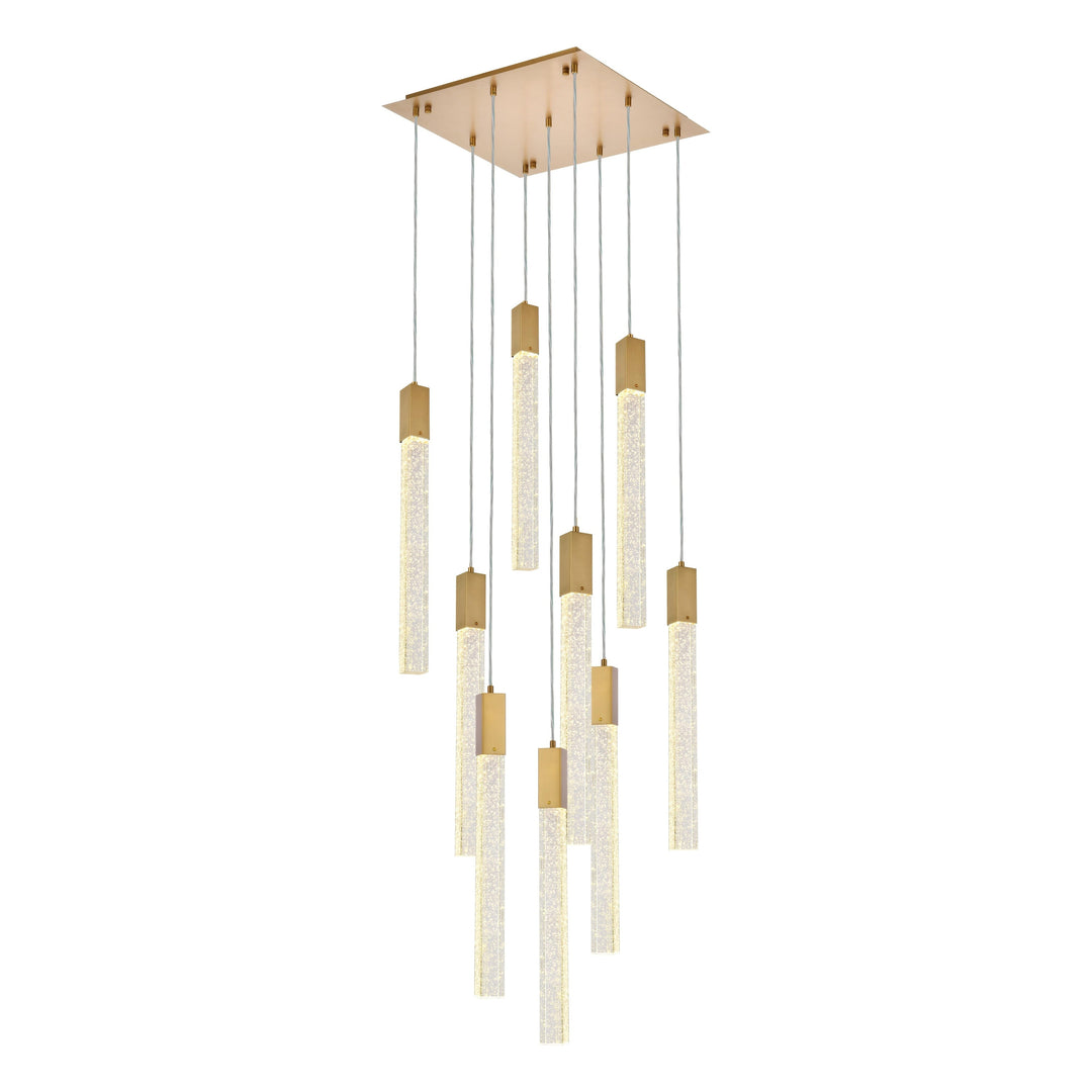 Weston Pendant in Satin Gold by Elegant