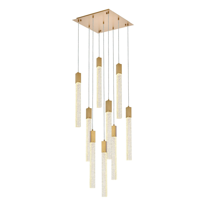 Weston Pendant in Satin Gold by Elegant