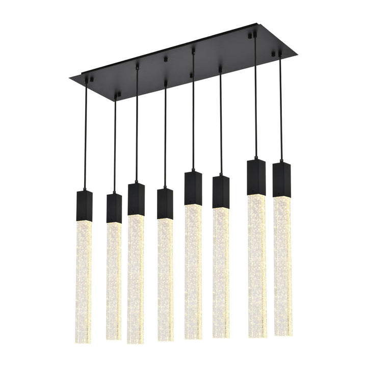 Weston Pendant in Black by Elegant