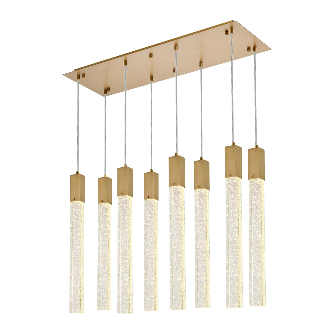 Weston Pendant in Satin Gold by Elegant