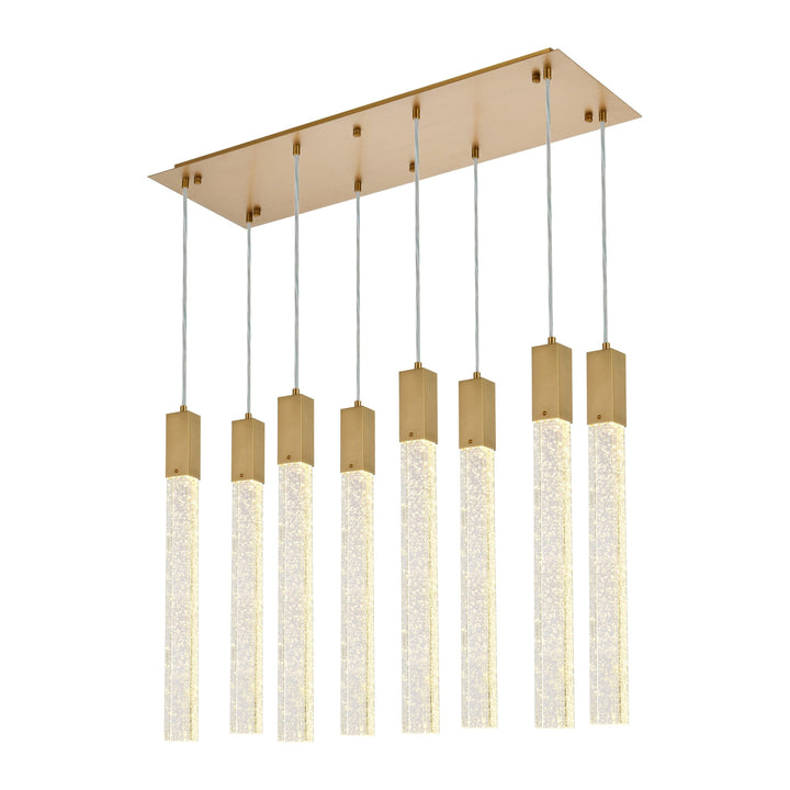 Weston Pendant in Satin Gold by Elegant