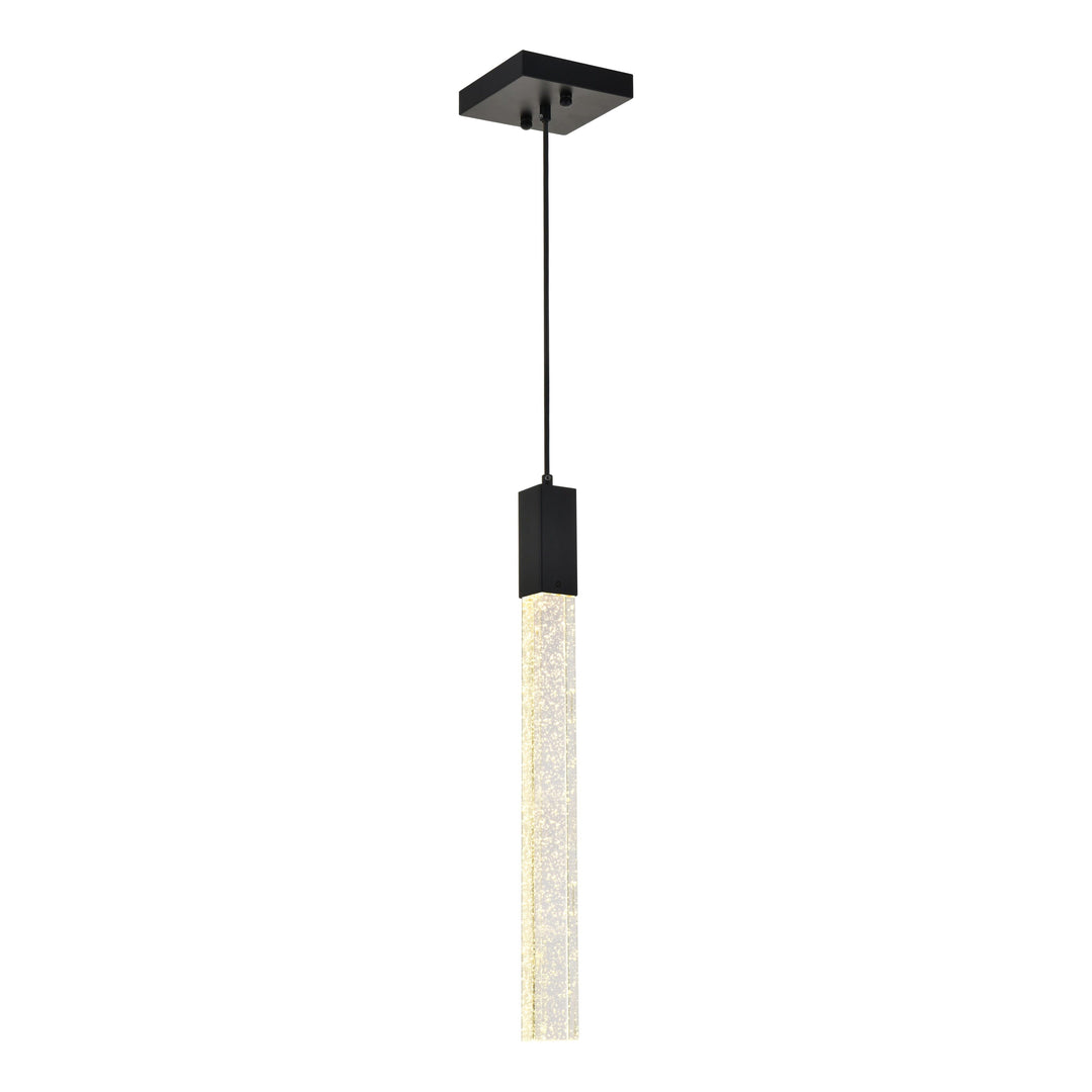 Weston Pendant in Black by Elegant