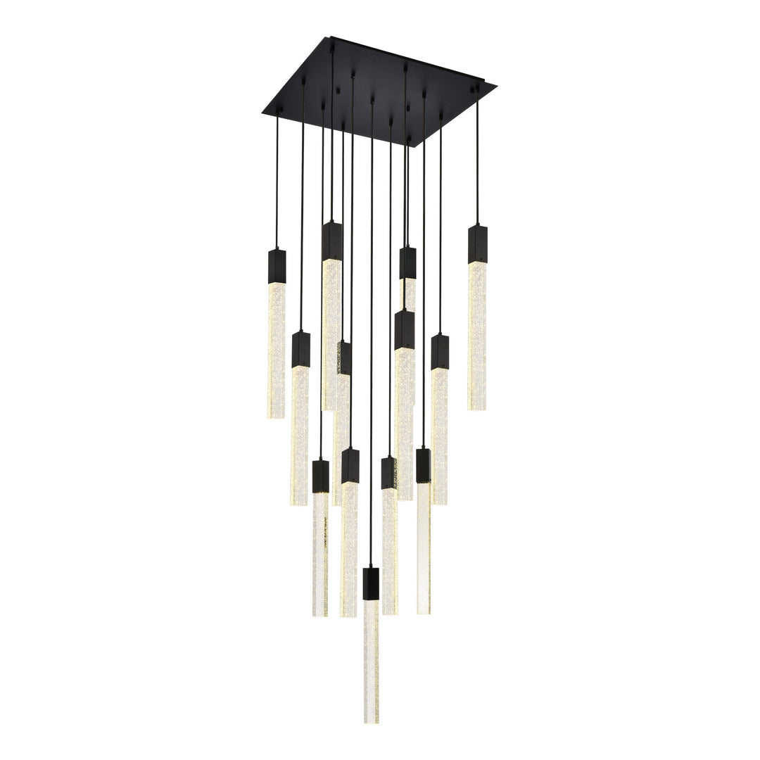 Weston Pendant in Black by Elegant