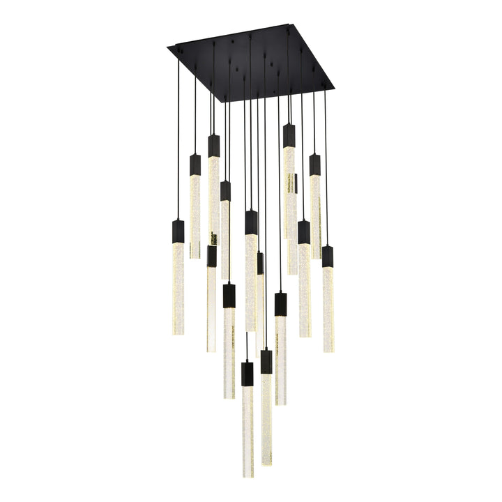 Weston Pendant in Black by Elegant
